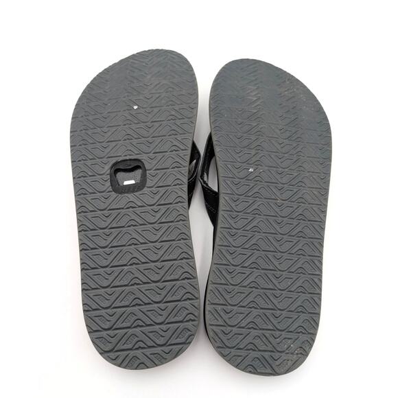 Reef Element TQT Flip Flop Thong Sandals Slip-On Men's Black Size US14 EU47 - Picture 6 of 12